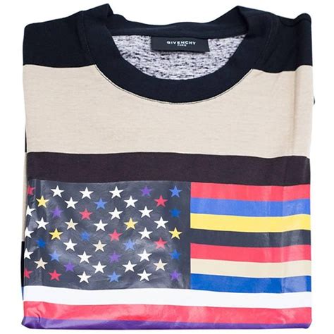 Givenchy American Flag Graphic T